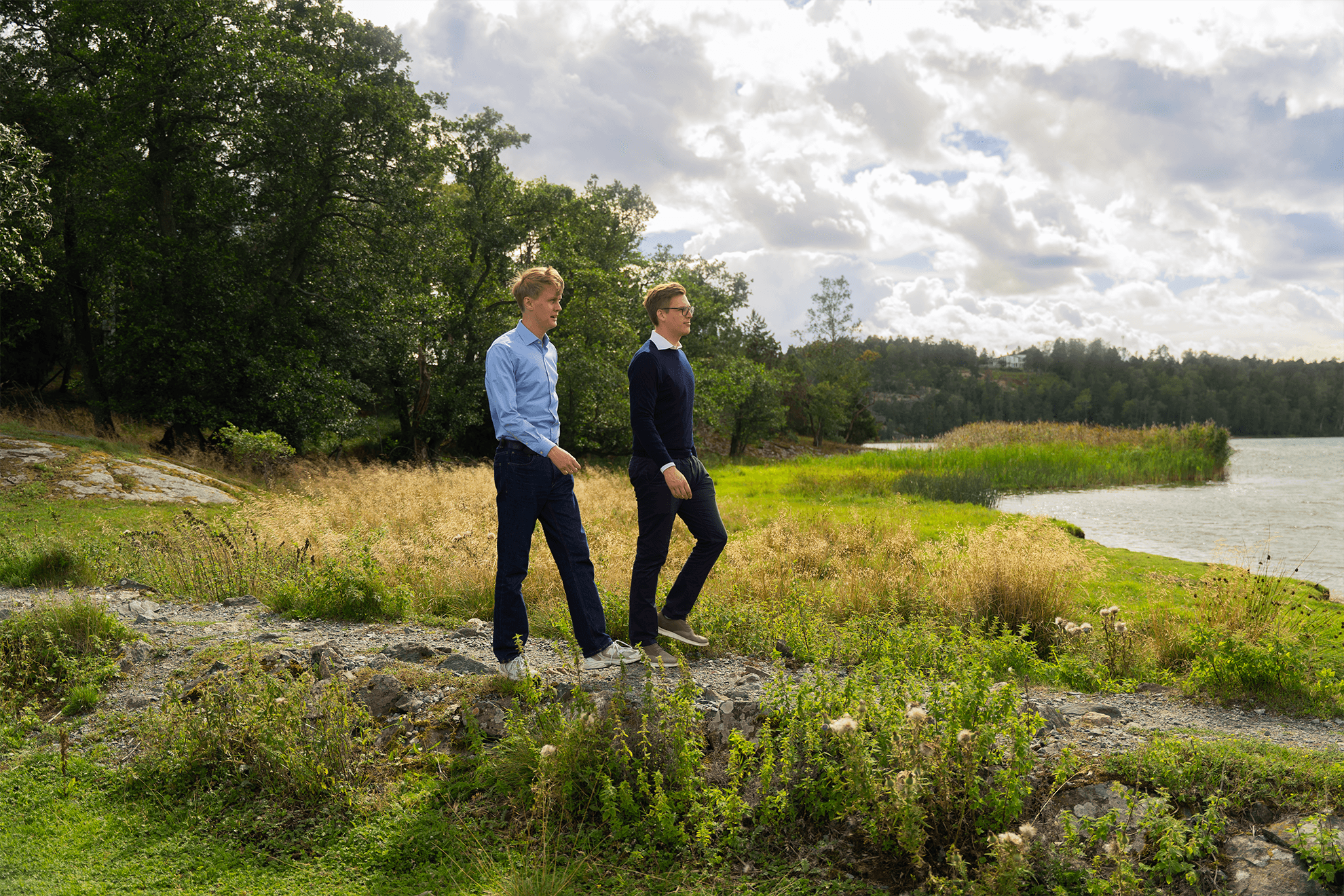 August and Jakob, founders of Aubeco Analytics